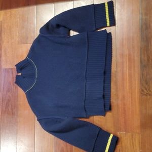 Pilcro Cashmere waffle knit turtleneck
